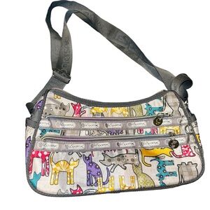 Tokidoki Lesportsac Bag Cat Print crossbody purse rare